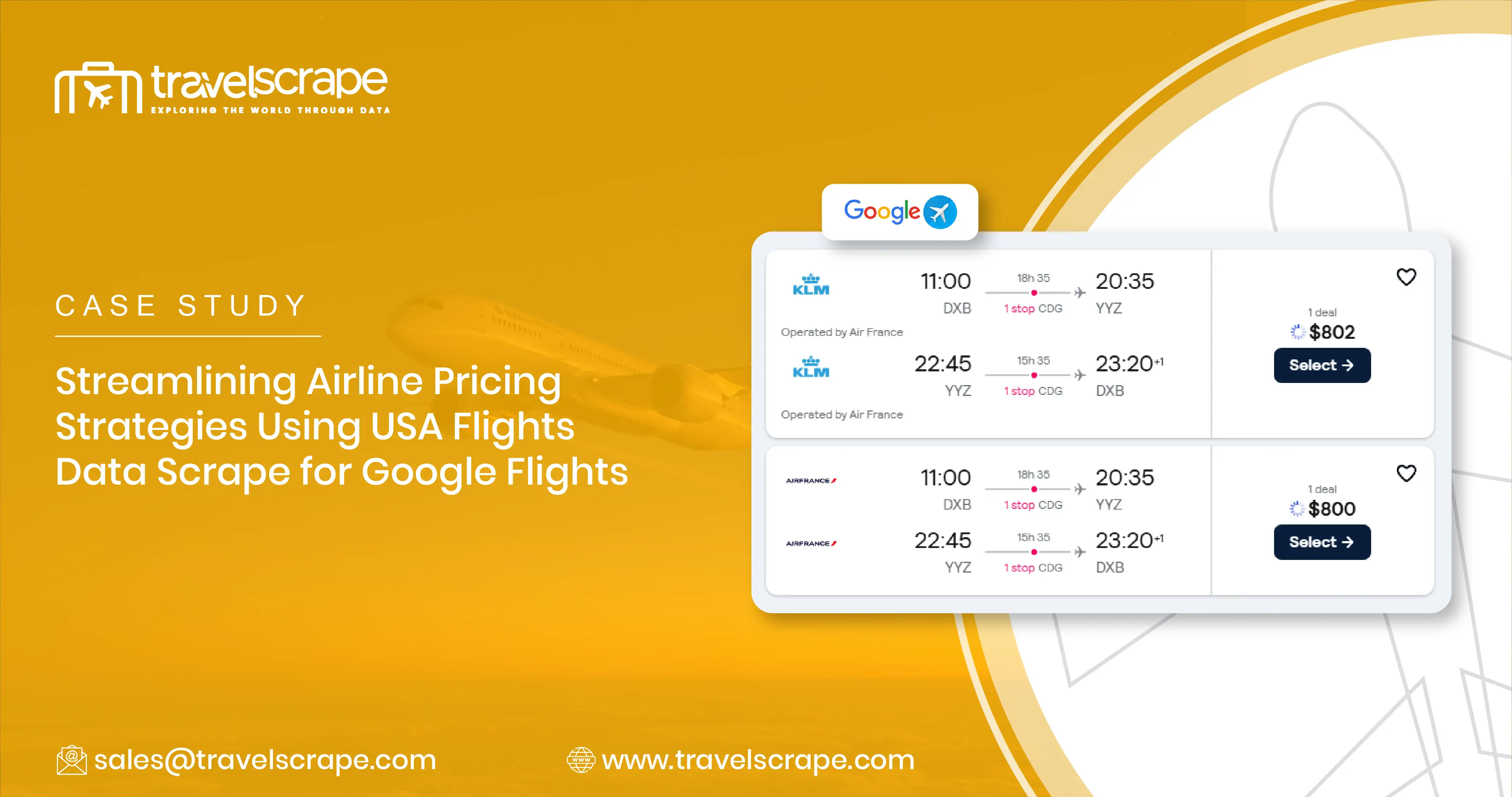 Leveraging USA Flights Data Scrape for Google Flights